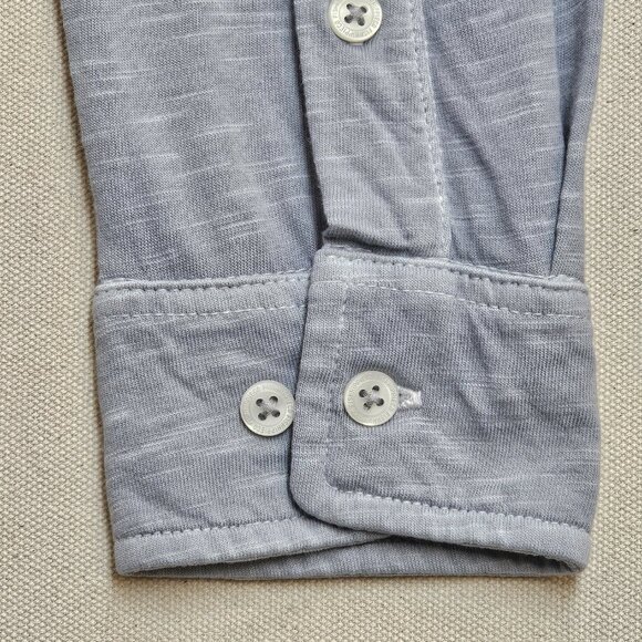 Fish Hippie Balao Long Sleeve Knit Button Down S - Picture 6 of 8